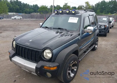 2002 Jeep Liberty Sport from USA, damaged, VIN 1J4GL48K52W325580
